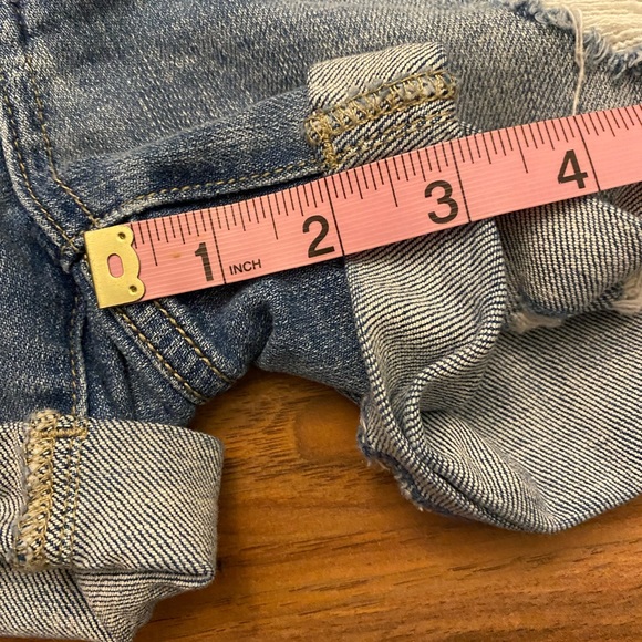 Distressed Denim Cut Off Shorts by Alter'd State - Picture 7 of 7